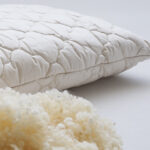 Guanciale in fiocchi di lana